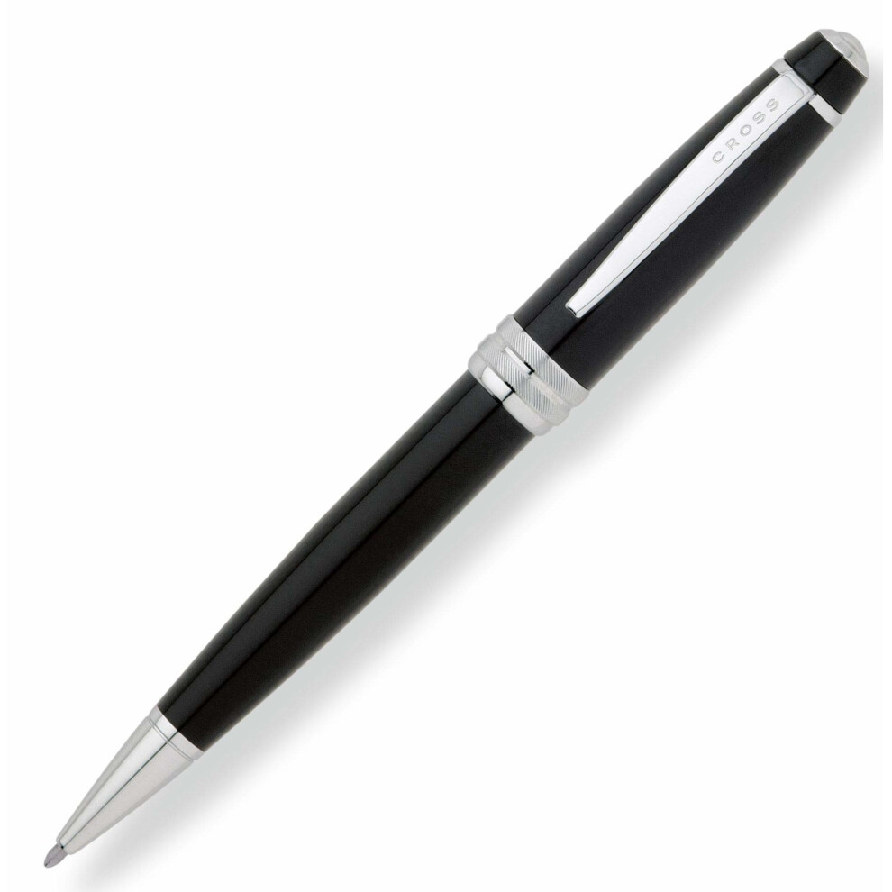 CROSS Bailey Black Lacquer – Ballpoint Pen incl. Premium Gift Box – Refillable Medium Ballpen