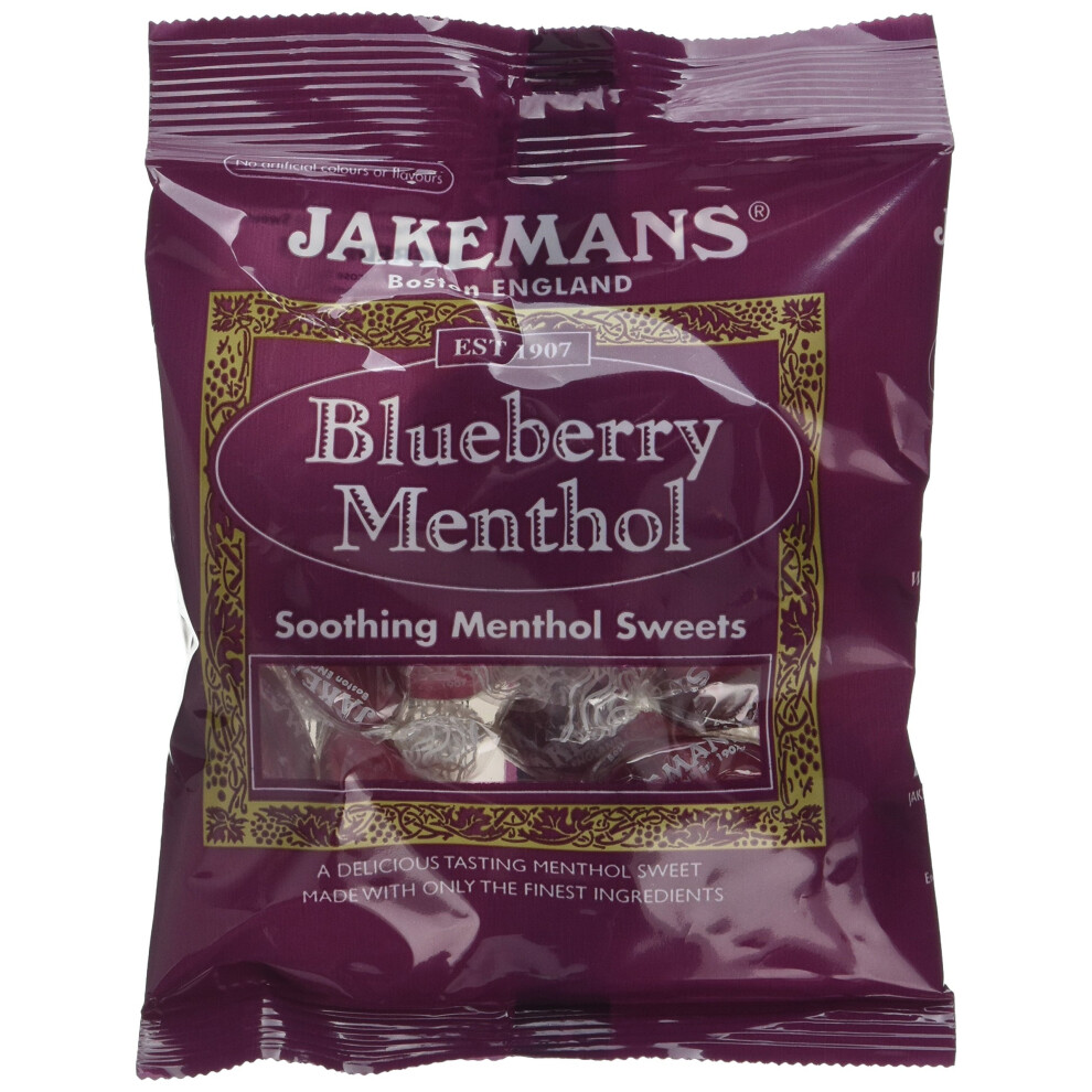 Jakemans Blueberry Bags 73g (Pack of 10)