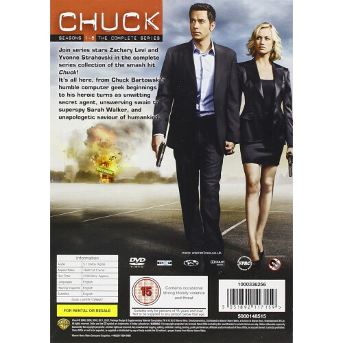 Warner Bros Chuck - Season 1-5 Complete (DVD) 1