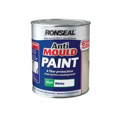Ronseal AMPWM25L Anti Mould Paint White Matt 2.5 Litre on OnBuy