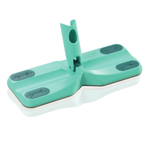 Leifheit Clean and Away Dusting Mop Head for Click System, Plastic, Turquoise