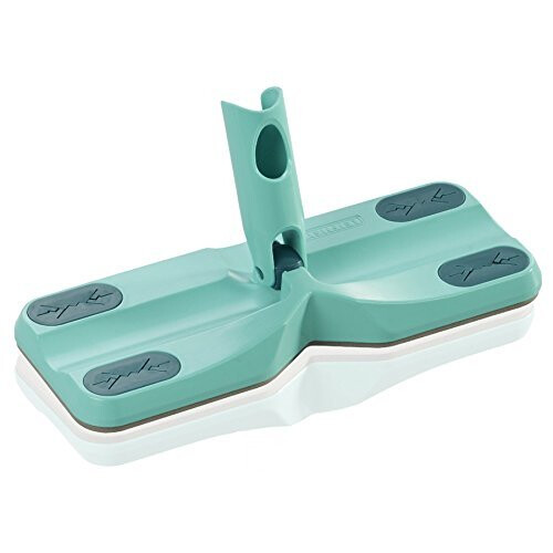 Leifheit Clean and Away Dusting Mop Head for Click System, Plastic, Turquoise 1