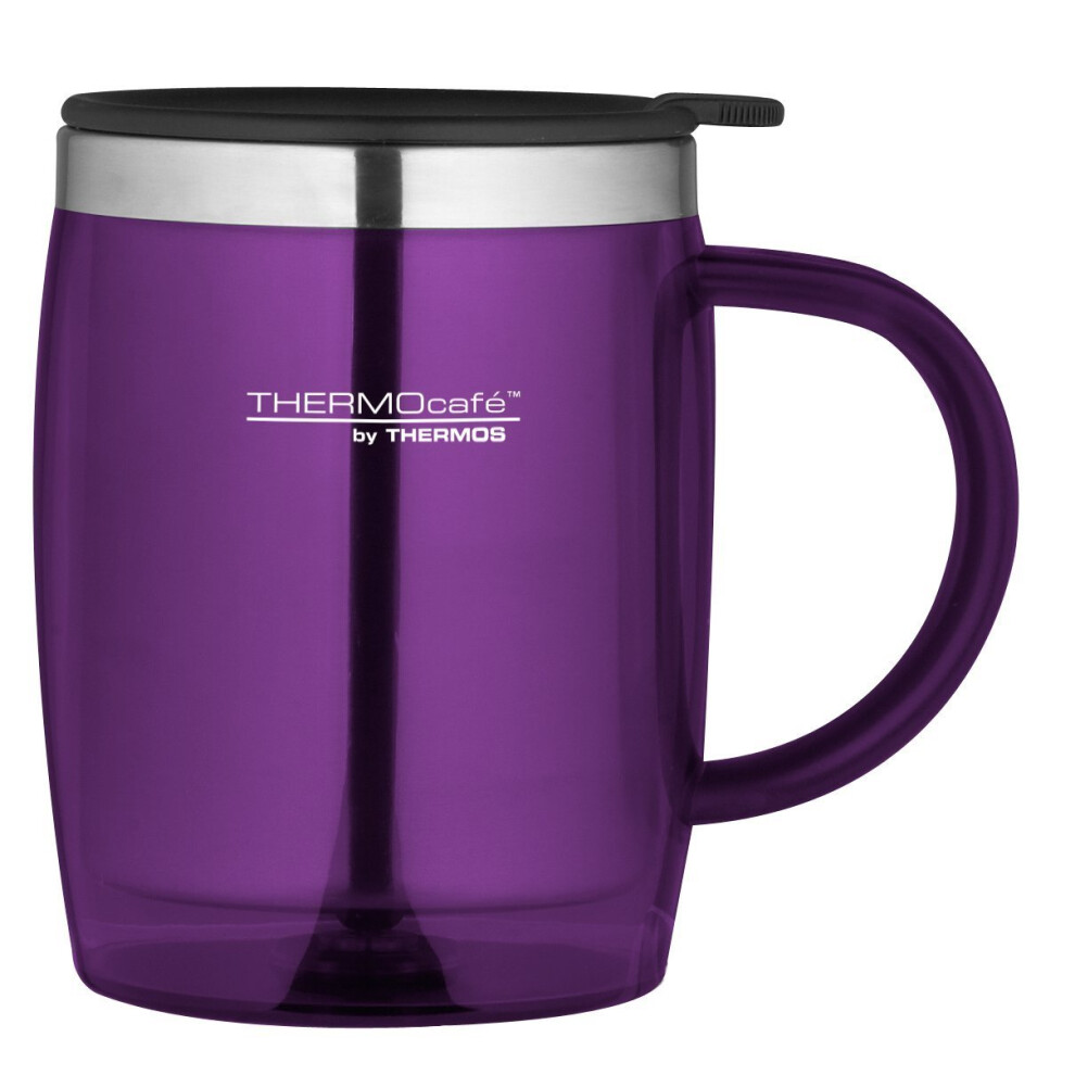 Thermos ThermoCafé Translucent Desk Mug, Purple, 450 ml