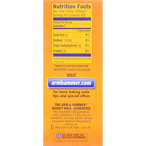 Arm and Hammer Pure Baking Soda 227 g