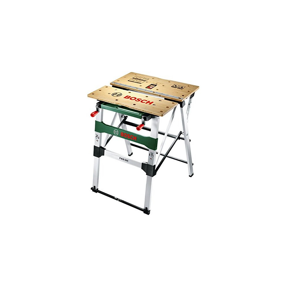 Bosch Work Bench PWB 600 (4 blade clamps, cardboard box, max. load capacity: 200 kg)
