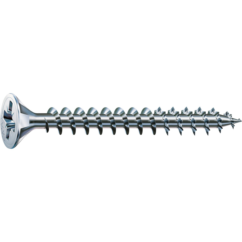 Spax – Universal Screw Countersunk Head Phillips Z 4Cut Full Thread Galvanised Blank A2J – 1081010350123, 0/1030/001/2,5/20//01