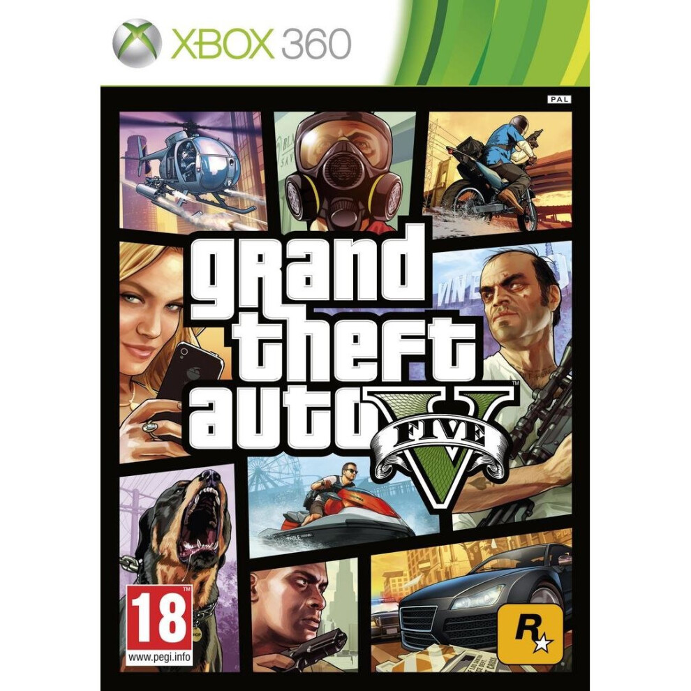 XBOX360 GRAND THEFT AUTO V (GTA 5)