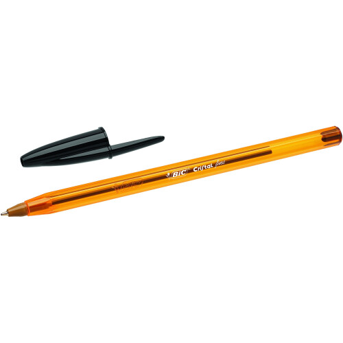 BIC BIC Cristal Fine Balpen Pack van 4 zwart 1