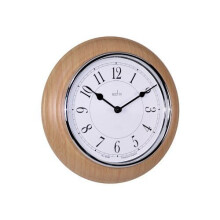 Acctim 24581 Newton Light Wood Wall Clock