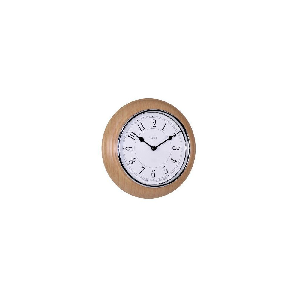 Acctim 24581 Newton Light Wood Wall Clock