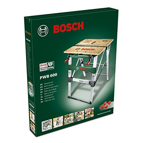 Bosch Bosch Work Bench PWB 600 (4 blade clamps, cardboard box, max. load capacity: 200 kg) 1