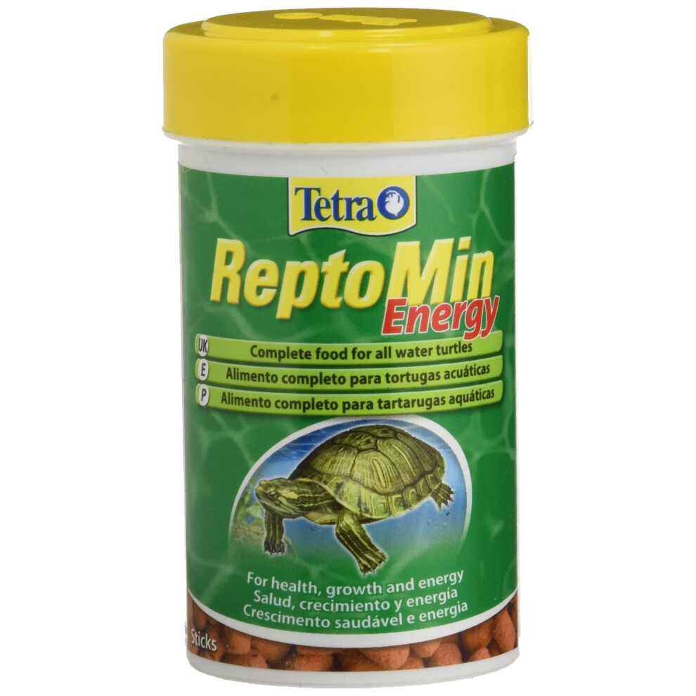 Tetra ReptoMin Energy, Complete Food for All Water Turtles, 100 ml