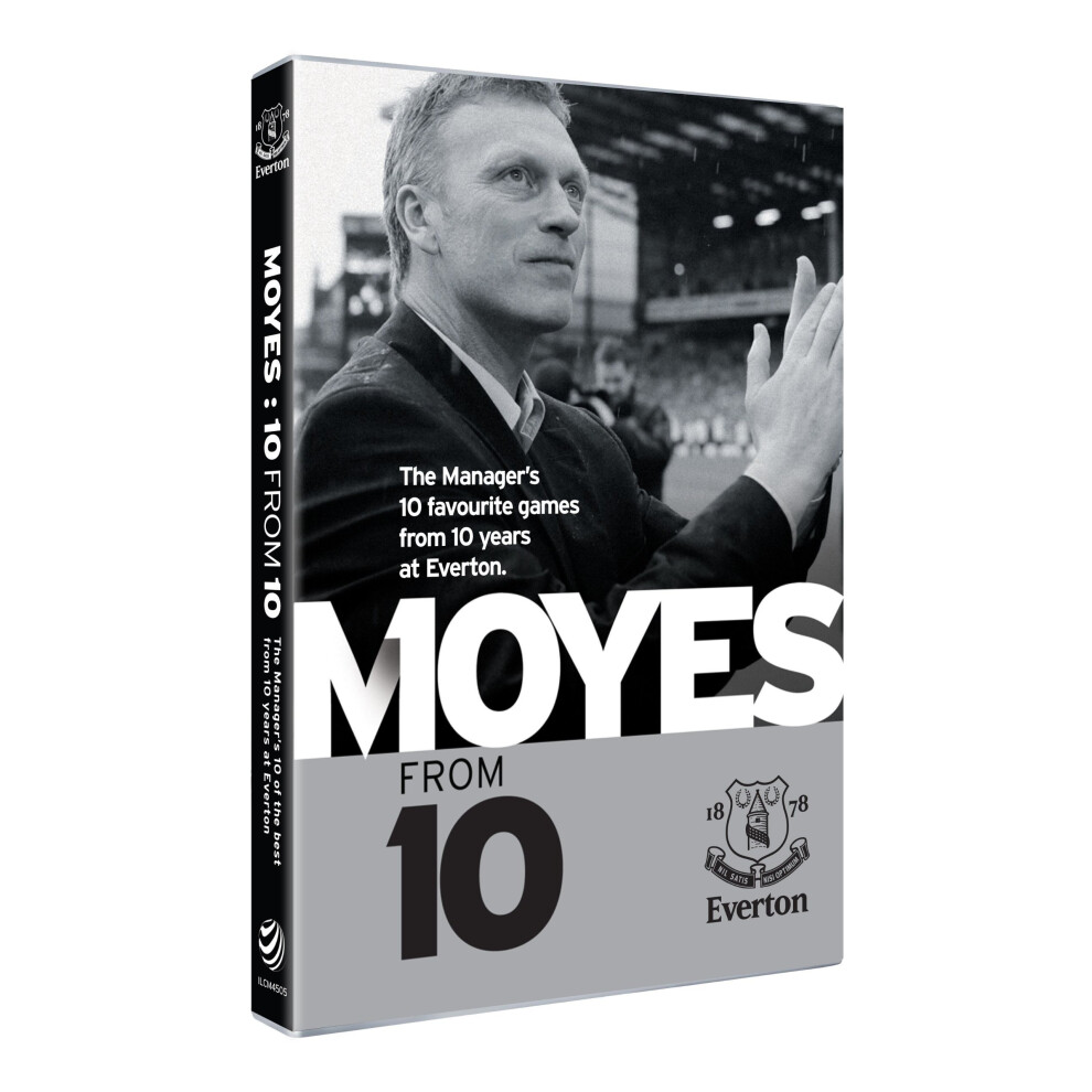Isdp Everton David Moyes - Ten From Ten [Dvd] Size 14
