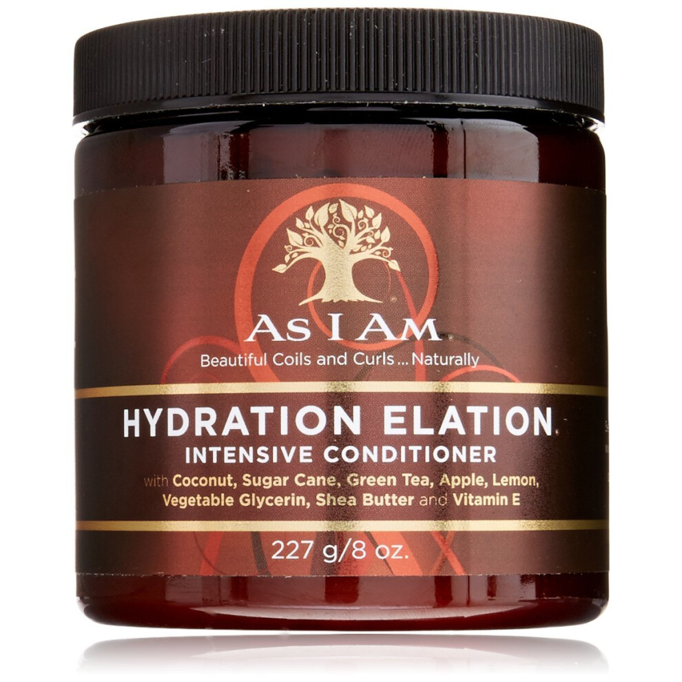 As I Am Hydration Elation Intensive Conditioner, 227g/8 oz.