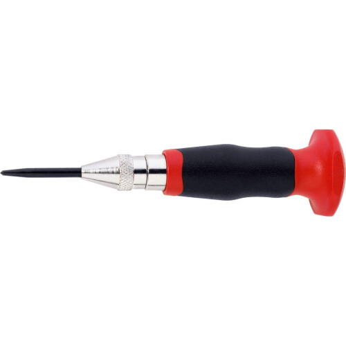 Punzón central automático Rennsteig - mango de seguridad de 125 mm