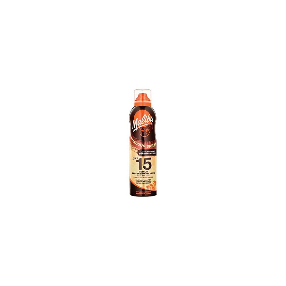 Malibu Continuous Lotion Spray with SPF15