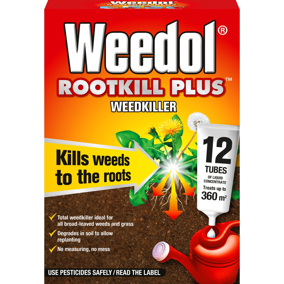Weedol Rootkill Plus Tubes Carton (12 Tubes)