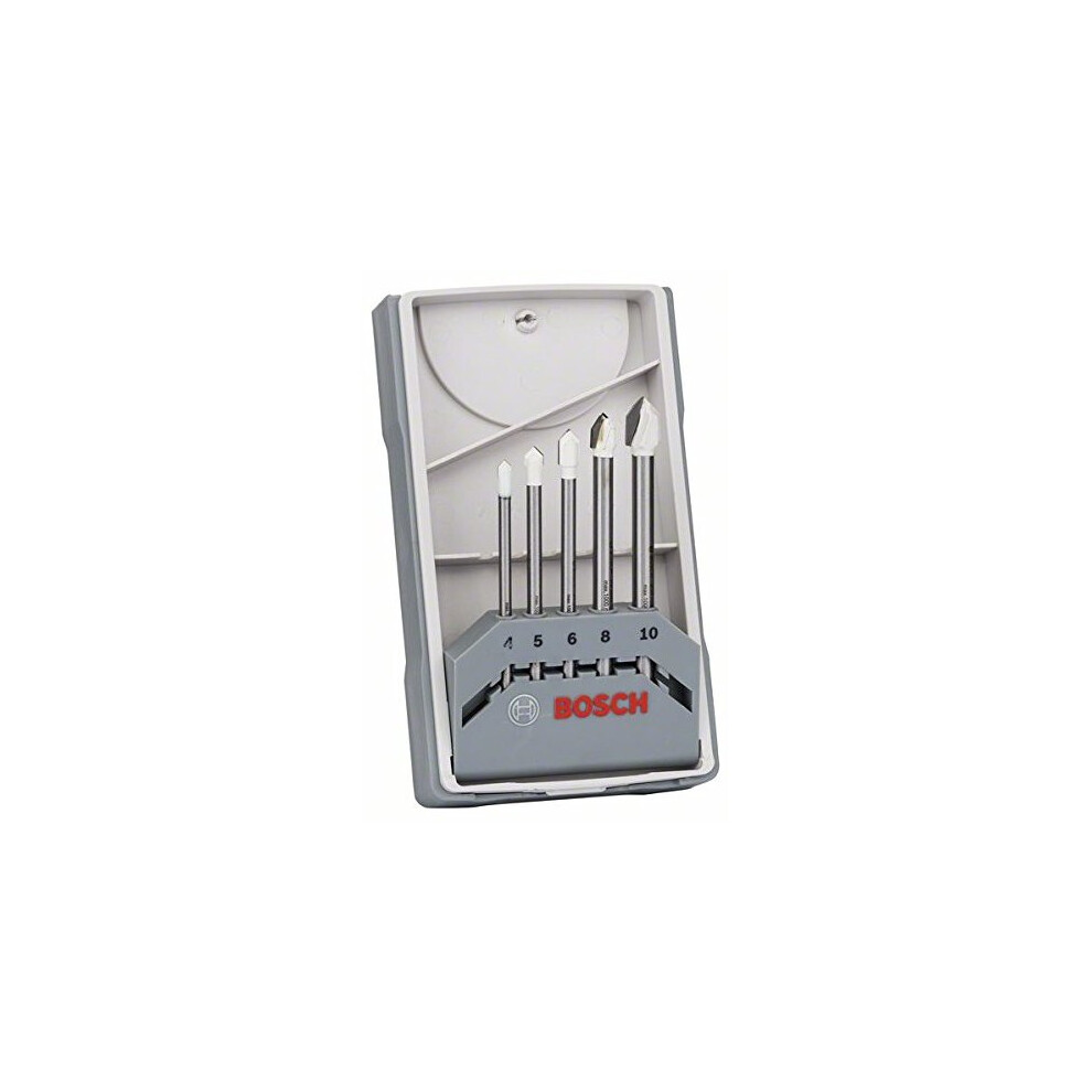 Bosch 2608587169 CYL-9 Ceramic Tile Drill Bit Set (5-Piece)