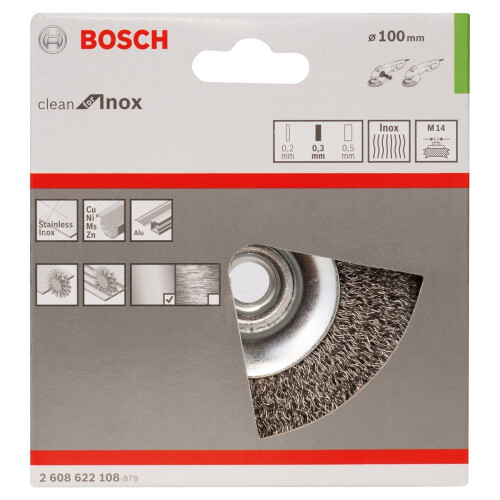 Bosch Bosch 2608622108 Stainless Tapered Brush 2
