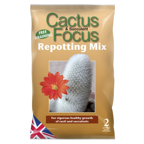 Growth Technology Ltd MDCAF2 Cactus Focus Repotting Mix 2 Litre
