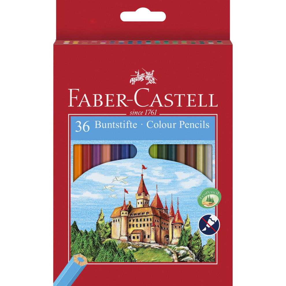 Faber-Castell 36-Colour Eco-Pencils