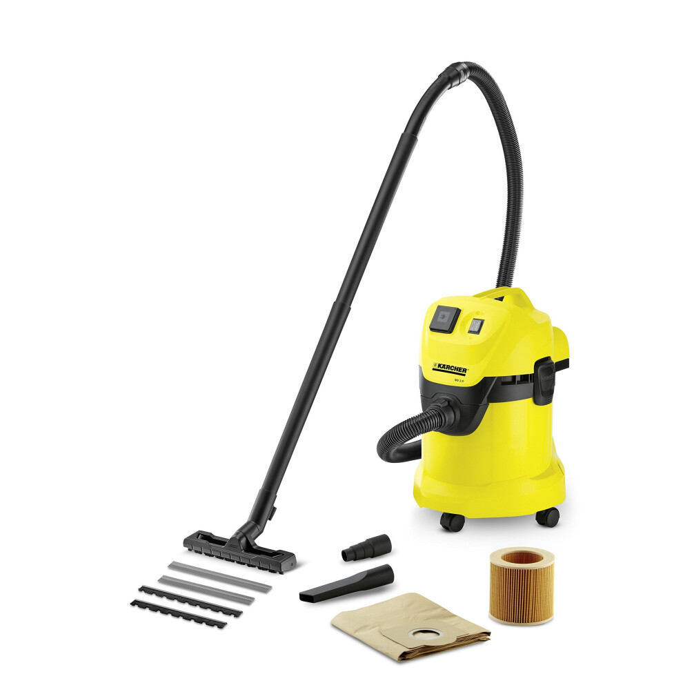 Kärcher Karcher Wd3 P Dry Wet Cylinder Vacuum Cleaner Hepa Filter 16298840 Light