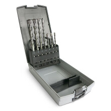 S&R SDS-4-Plus Hammer Drill Bit Set (7 Pieces); for concrete, masonry, stone, granite.Professional Quality.MADE IN GERMANY