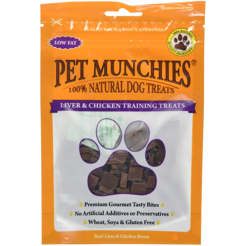Pet Munchies Training Treats Liver and Chicken, 50 g