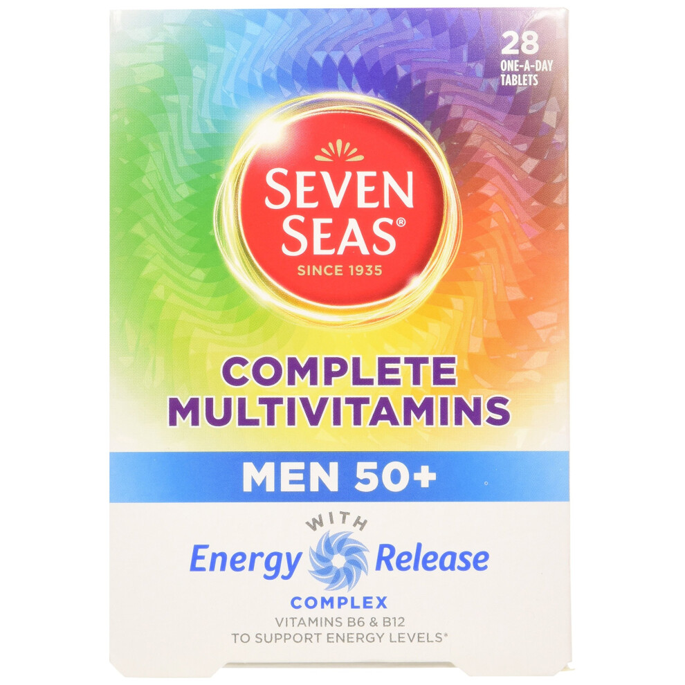 Seven Seas Complete Multivitamins Men 50+, 28 Tablets