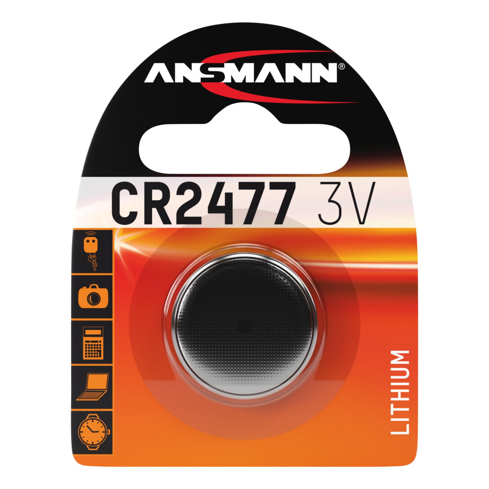 Ansmann 1516-0010 Cr 2477 3 V Lithium Battery Cell 4013674024797