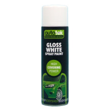 Autotek AT000GW500 500ml White Gloss Paint