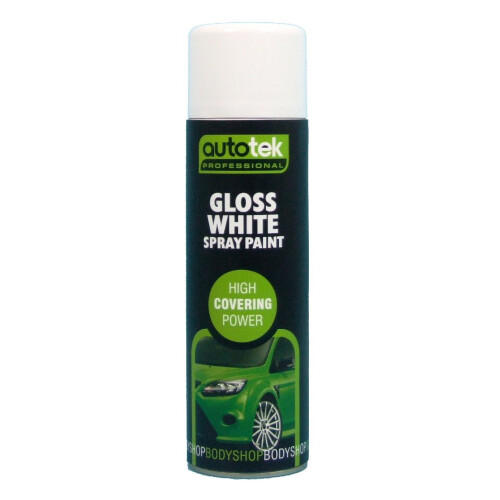 Autotek AT000GW500 500ml White Gloss Paint