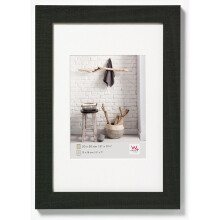 walther design HO318B Home wooden picture frame, 5 x 7 inch (13 x 18 cm), black