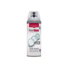 Plasti-kote 24002 400 ml Premium sprayfärg matt klar akryl