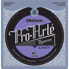 D'Addario EJ44TT ProArte Dynacore Titanium Trebles Extra-Hard Tension Classical Guitar Strings