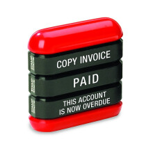 Trodat 3-in-1 Stamp Stack Accounts - Copy Invoice - Paid - this Account is Now Overdue