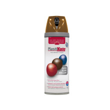 Plasti-kote 21108 400ml Premium Spray Paint Gloss - Chestnut Brown