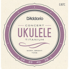 D'Addario EJ87C Titan-Ukulele-Saitenkonzert