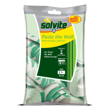 Solvite 5 Roll Lepidlo na zeď v sáčku Ref. 1584707 – Připravená k použití hustá hladká bezhrudková směs pro netkané tapety