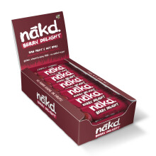 Nakd Berry Delight Gluten Free Bar 35 g (Pack of 18)