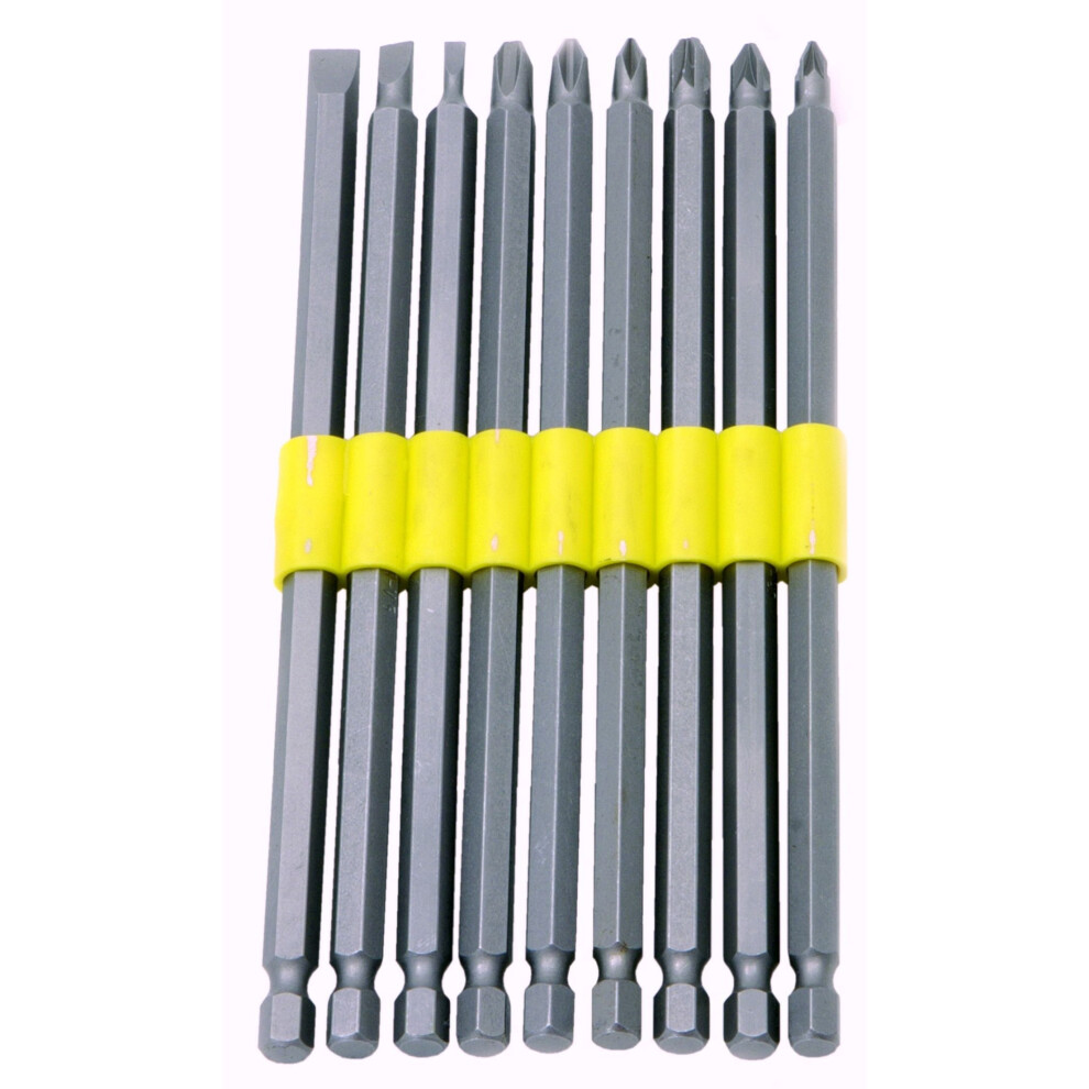 Rolson Bit Set, 150 mm - 9 Pieces