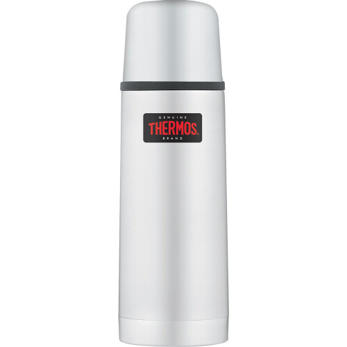 Thermos Thermos Light and Compact Flask, Stainless Steel, 350 ml