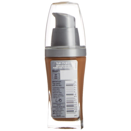 L’Oréal Paris L'Oreal True Match Cocoa Liquid Foundation 30ml 1