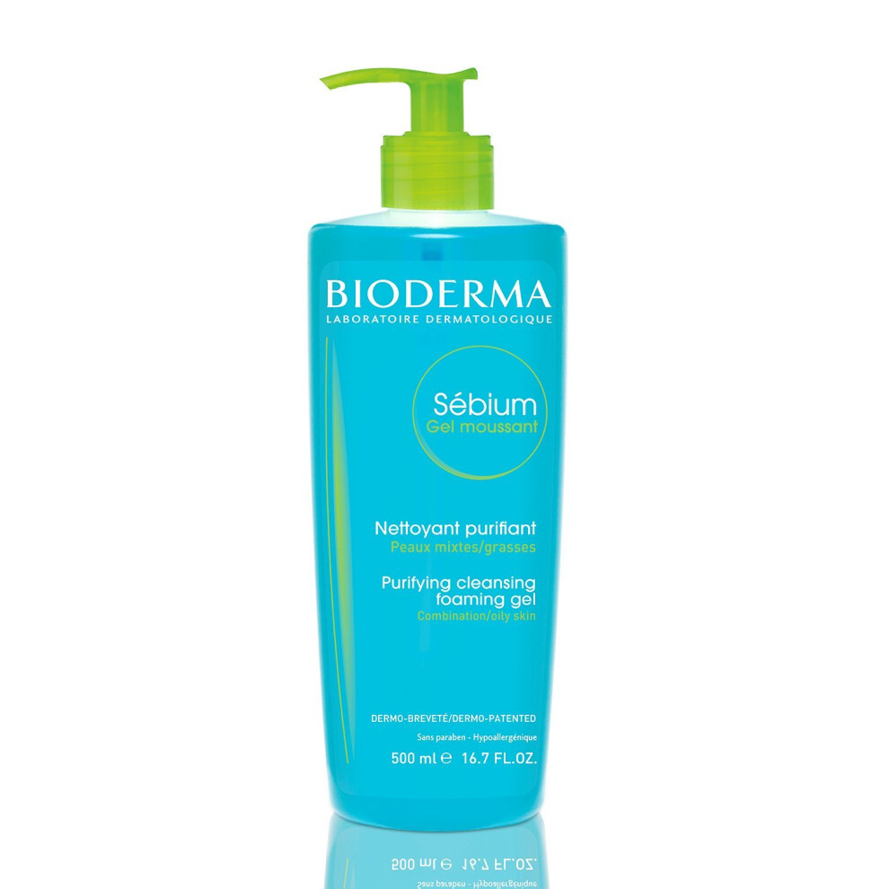 Bioderma Sebium Purifying Foaming Gel 500ml