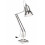 Anglepoise Anglepoise Original 1227 Desk Lamp - Bright Chrome with White/Black Cable Braid 10