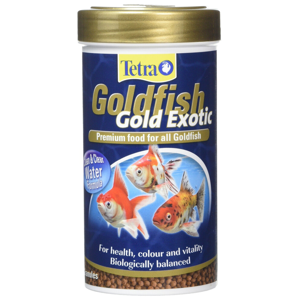 Tetra Goldfish Gold Exotic Premium Fish Food - 250ml