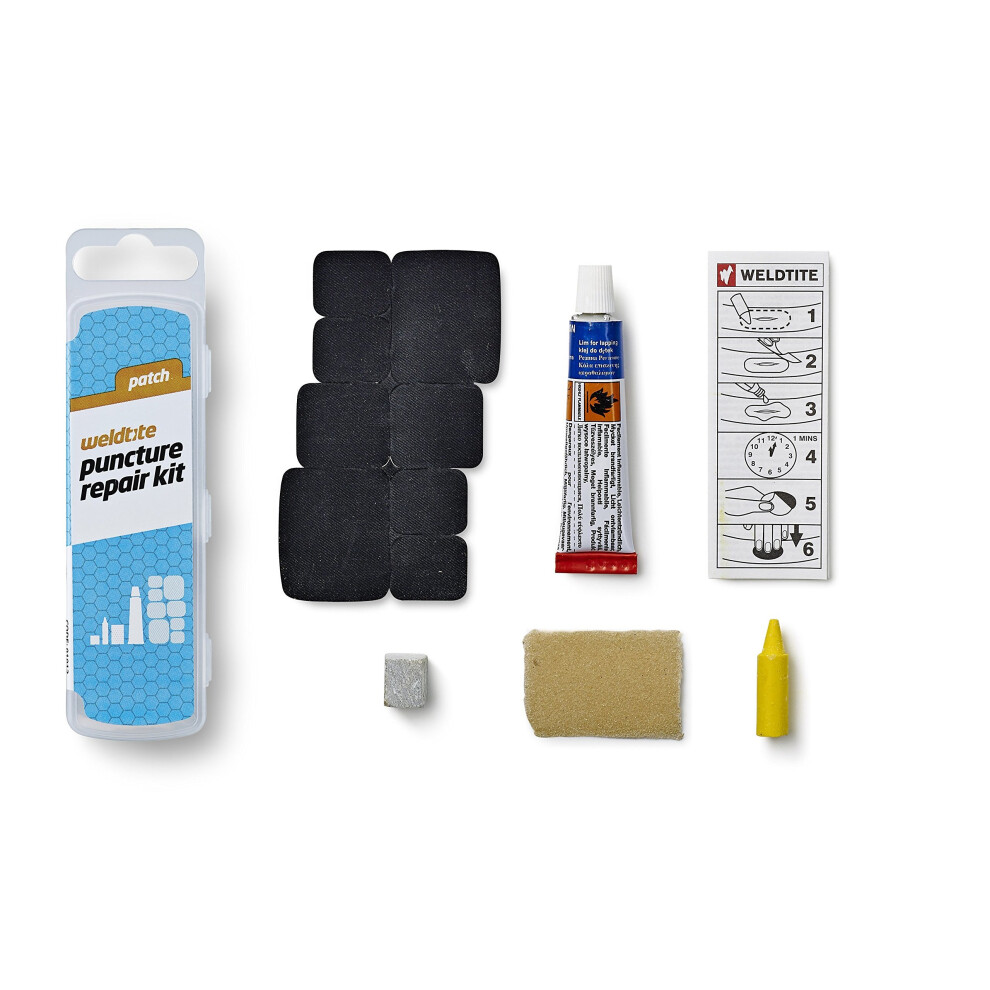 Photos - Patch & Repair Kit Weldtite Unisex's Puncture Repair Kit, Black, One Size ART314 