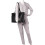 Miss Lulu (Black 1642) Women's Adjustable PU Leather Shoulder Bag 6