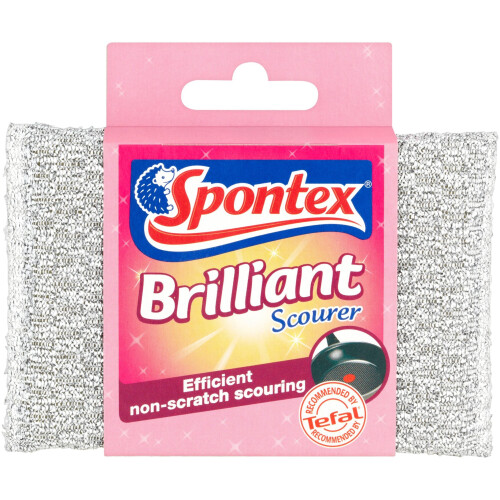 Spontex Brilliant Scourer (Pack of 12)