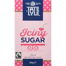 Tate and Lyle Fairtrade Icing Sugar 500 G (Pack of 10)